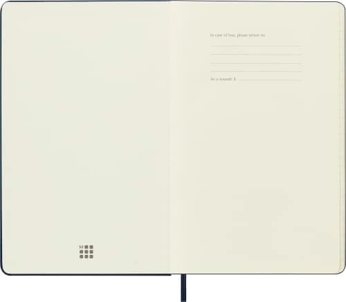 Moleskine Classic Notebook, Hard Cover, Large (5" x 8.25") Ruled/Lined thumbnail 3