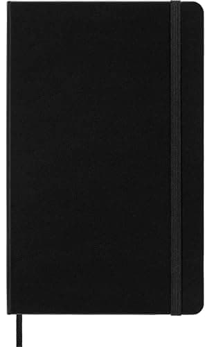 Moleskine Classic Notebook, Large, Ruled, Black, Hard Cover (5 x 8.25) thumbnail 2