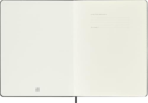 Moleskine 2026-27 18-Month Weekly Planner, XL, Black, Hardcover thumbnail 3