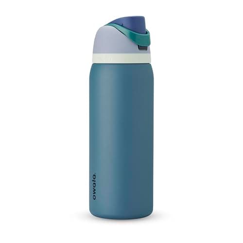 Owala FreeSip Stainless Steel Water Bottle 32 oz Denim - image 1