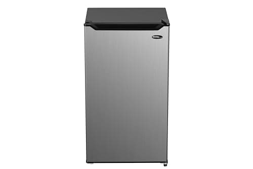 Danby Diplomat 3.2 cu. ft. Compact Refrigerator in Stainless Steel Look DCR033B2SLM thumbnail 4