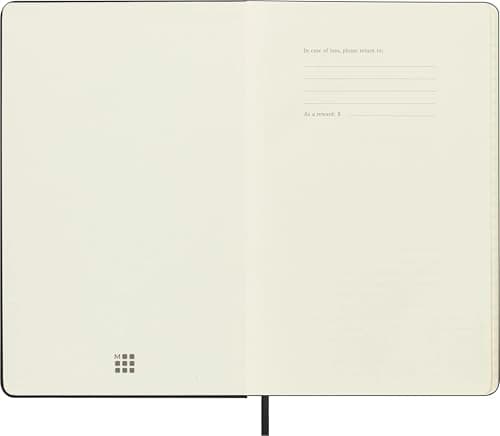Moleskine Classic Notebook, Large, Ruled, Black, Hard Cover (5 x 8.25) thumbnail 5