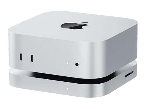 80Gbps Thunderbolt 5 Mac mini Dock and Stand with Dual M.2 PCIe SSD Slots - image 1