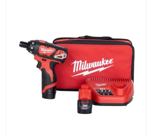 Milwaukee M12 2401-22 Cordless Screwdriver Kit
