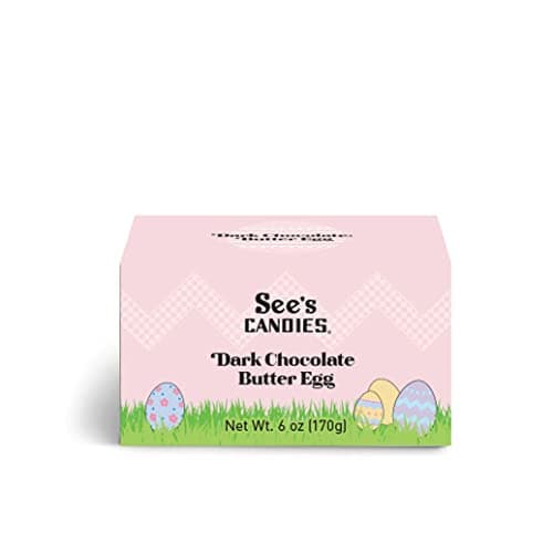 See's Candies Easter Dark Chocolate Butter Egg, 6 oz thumbnail 4