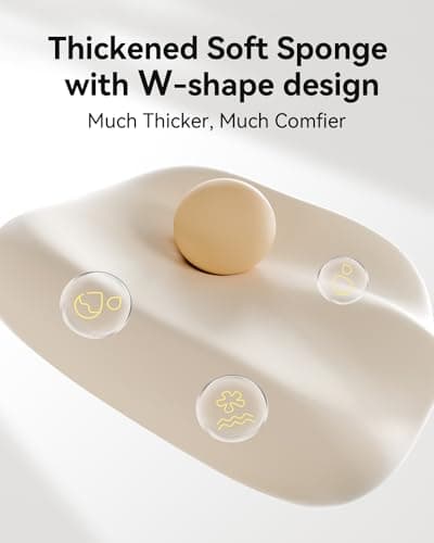 Hbada Ergonomic Office Chair with Flip-Up Armrests thumbnail 3