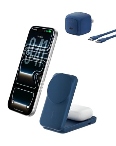 Belkin Qi2.2 25W 2-in-1 Foldable Fast Charging Station - image 1