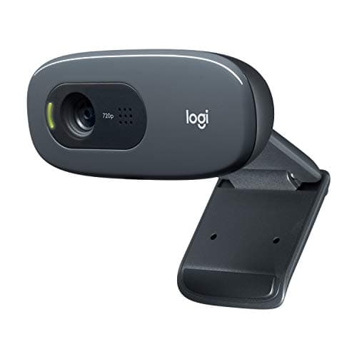 Logitech C270 HD Webcam, 720p, Widescreen HD Video Calling