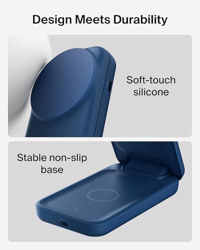 Belkin Qi2.2 25W 2-in-1 Foldable Fast Charging Station thumbnail 4