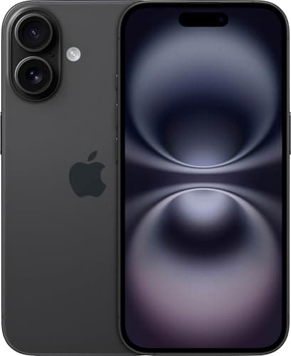Apple iPhone 16, 128GB, Black - Unlocked (Renewed) - image 1