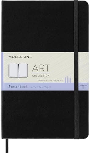 Moleskine Art Sketchbook, Hard Cover, Large (5" x 8.25") - image 1