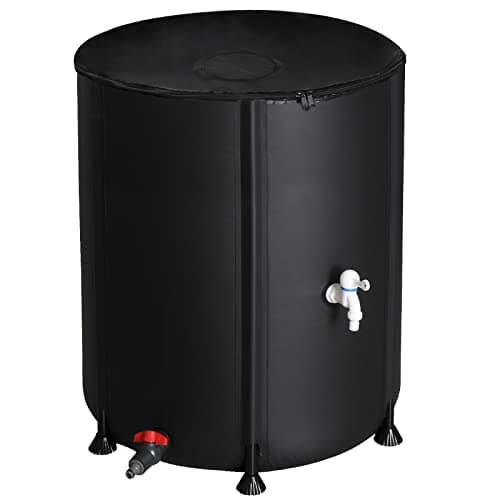 SkimmerMotion 50-Gallon Collapsible Rain Barrel - image 1
