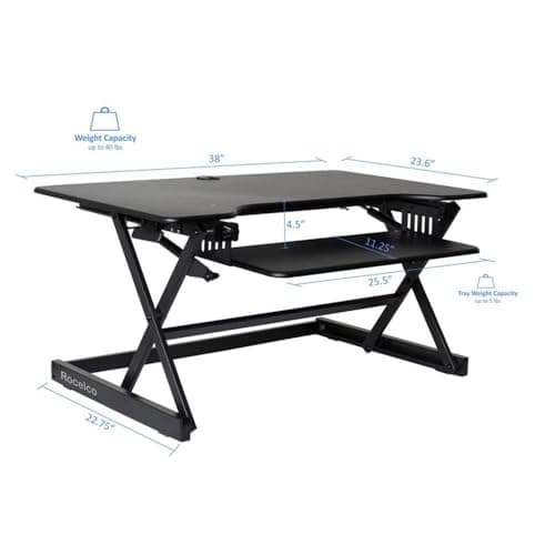 Rocelco MSR Height-Adjustable Monitor Riser thumbnail 5