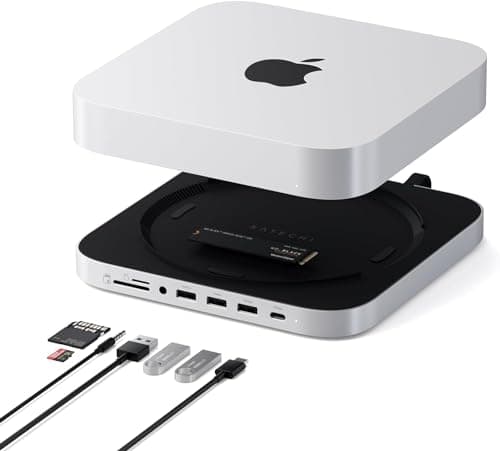 Satechi Mac Mini Hub & Stand with NVMe SSD Enclosure - image 1