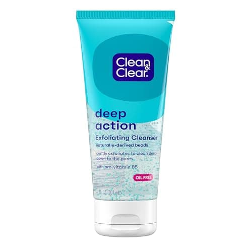 Clean & Clear Deep Action Exfoliating Facial Cleanser