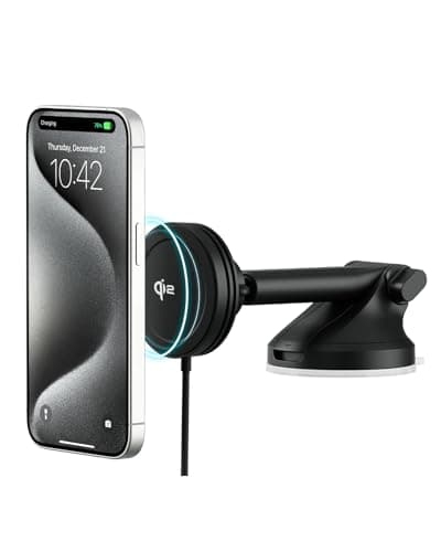 iOttie Velox Qi2 Mini 15W Wireless Charger Car Mount - image 1
