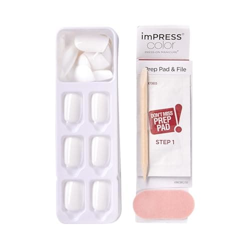 KISS imPRESS Color Press-On Nails - Frosting thumbnail 4