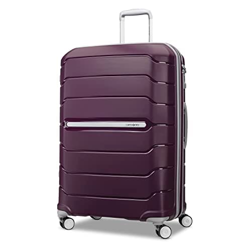 Samsonite Freeform Large Checked Luggage with Dual 360° Spinner Wheels