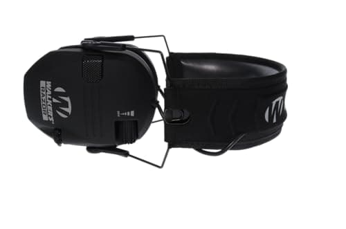 Walker's Razor Slim Electronic Muff, Black thumbnail 5