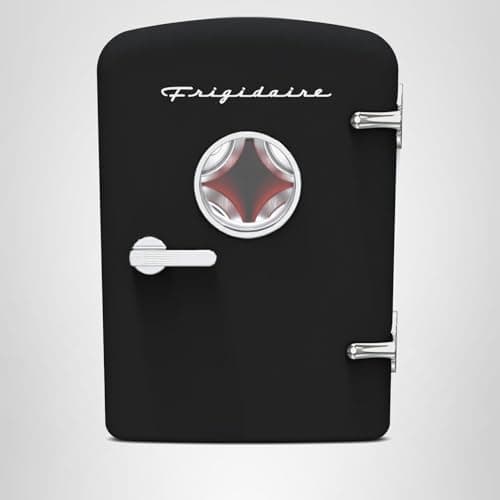 Frigidaire Retro 9-Can Mini Personal Fridge Portable Cooler thumbnail 5