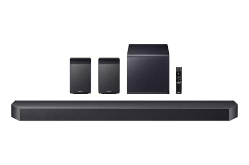 Samsung Q990F 11.1.4ch Q Series Soundbar with Subwoofer and Rear Speakers, Wireless Dolby Atmos, Q-Symphony, HW-Q990F, 2025 - image 1