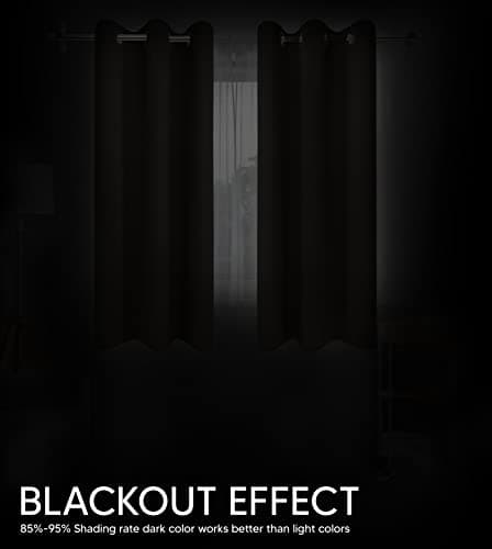 Utopia Bedding Blackout Curtain Panel (2-Pack) thumbnail 4