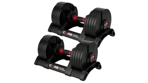 Core Fitness Adjustable Dumbbell Set 50 lb (Pair) - image 1