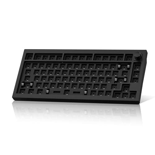 Keychron Q1 Max QMK/VIA Wireless Mechanical Keyboard (Gateron Jupiter Brown) - image 1