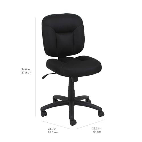 Amazon Basics Low-Back Armless Task Chair thumbnail 3