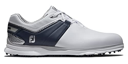 FootJoy Men's Pro|SL Carbon Golf Shoes White/Navy 9 Medium thumbnail 2
