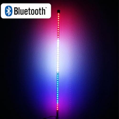 22 Ft Telescopic Flag Pole Kit and Ladder Mount and Camp Locator (Bluetooth) thumbnail 2