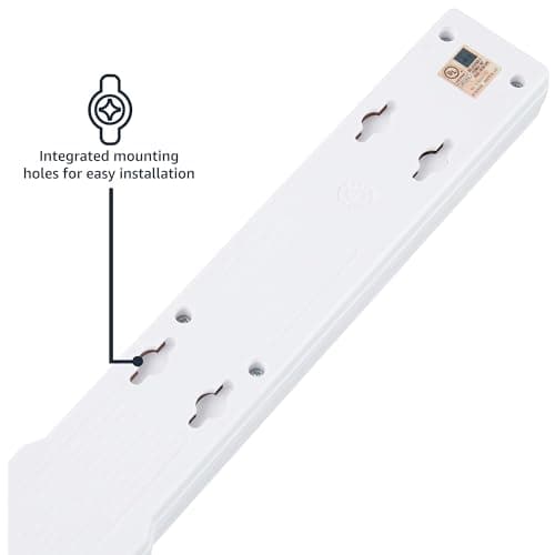 Amazon Basics 6-Outlet Surge Protector Power Strip (200 Joule) thumbnail 3