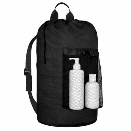 HOLDN' STORAGE Backpack Laundry Hamper with Adjustable Straps - image 1