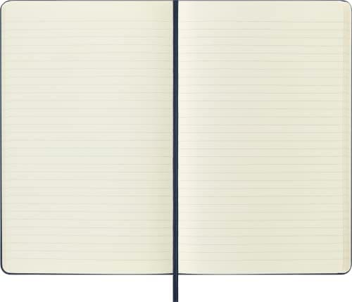 Moleskine Classic Notebook, Hard Cover, Large (5" x 8.25") Ruled/Lined thumbnail 4