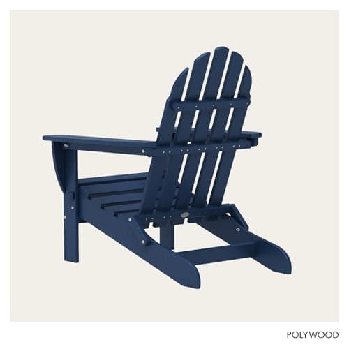 Polywood Classic Folding Adirondack Chair thumbnail 5