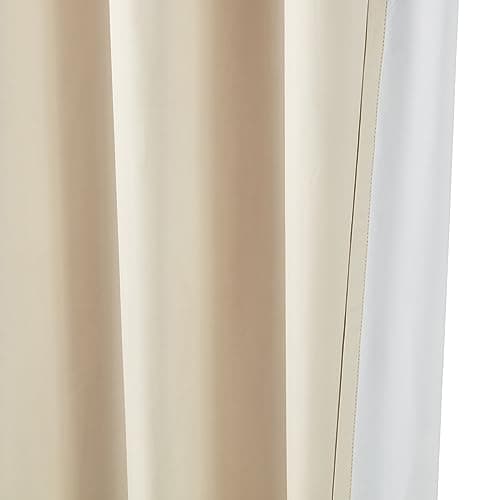 Amazon Basics Room Darkening Blackout Window Curtains (2-Pack) thumbnail 3