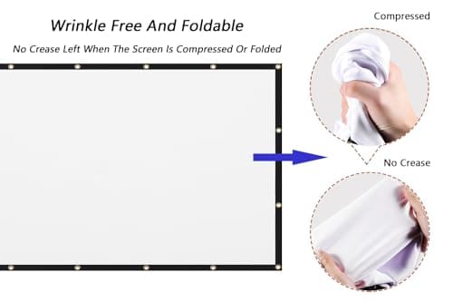 Mdbebbron 120-inch Projector Screen thumbnail 2