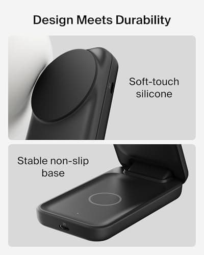 Belkin BoostCharge Pro 2-in-1 Magnetic Charger Stand thumbnail 4