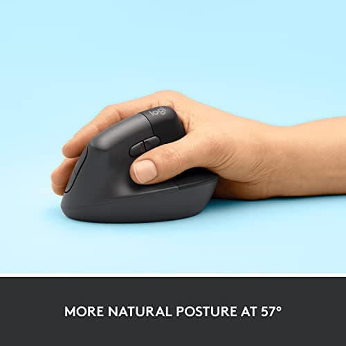 Logitech Lift Vertical Ergonomic Mouse thumbnail 3