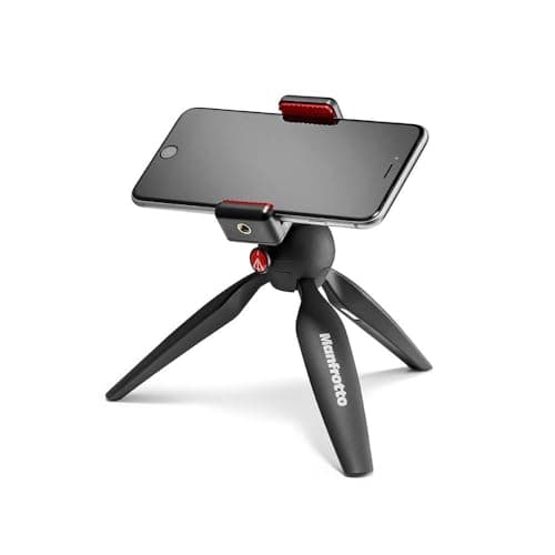 Manfrotto PIXI Mini Tripod with Smartphone Clamp thumbnail 2
