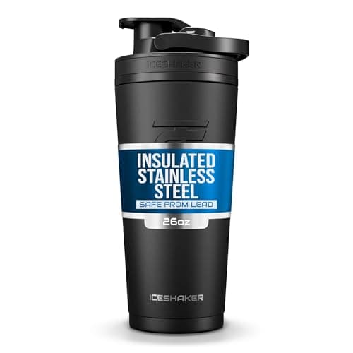 Ice Shaker 26oz Insulated Stainless Steel Shaker Bottle - image 1