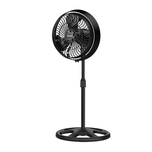 Hurricane Outdoor Stand Misting Fan with Hose Connection thumbnail 2
