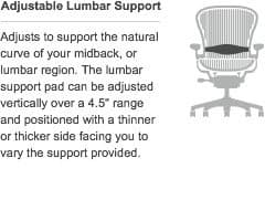 Herman Miller Classic Aeron Chair - Size B thumbnail 5