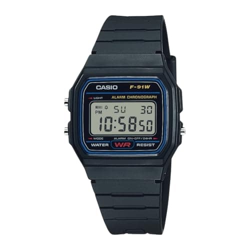 Casio Men's Vintage F91W-1 Resin Strap Digital Sport Watch - image 1