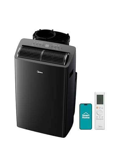 Midea Duo MAP14HS1TBL 14,000 BTU Inverter Portable AC with Heat - image 1