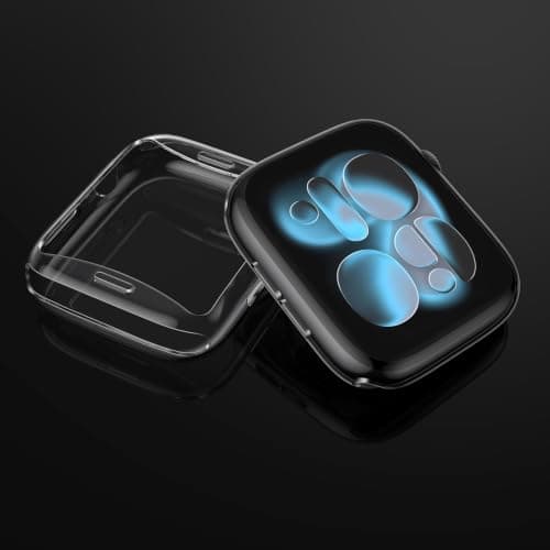 JULK 2-Pack Soft TPU Bumper Case for Apple Watch Series 12 46mm thumbnail 2