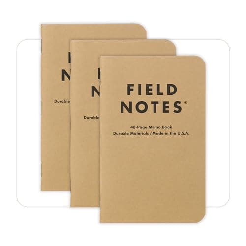 Field Notes: Original Kraft 3-Pack - Plain Paper Memo Books - image 1