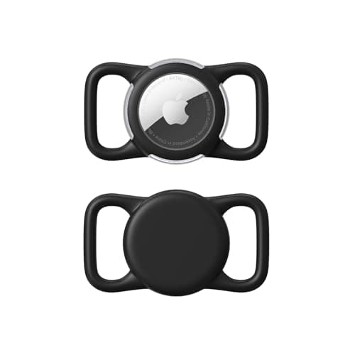 Tougbox Pet Collar Holder for AirTag (Silicone Sleeve, 2-Pack) - image 1