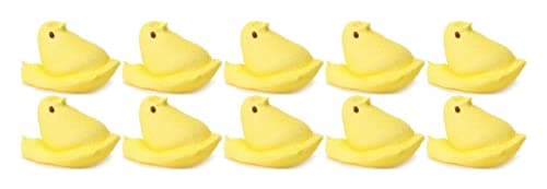 Peeps Yellow Marshmallow Chicks, 10 Count (Pack of 4) thumbnail 4