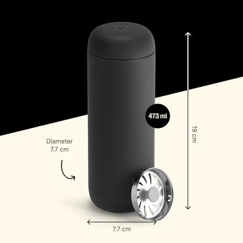 Fellow Carter Everywhere Travel Mug (16 oz, Matte Black) thumbnail 3